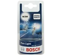 2x Bosch W3W 2x W2,1x9,5d + 1x W3W 12V 3W Lampadina alogena Warmweiß