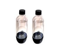 2x Bottiglie PET da 1 litro per gasatore d'acqua SODA BREEZY 2