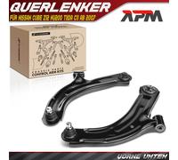 2x Bracci Inferiori Anteriori L+R Con Boccola Gommata Per Nissan Cube Z12