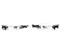 2x Bracci oscillanti CORTECO Davanti S+D per MERCEDES-BENZ CLS (C219), W211,