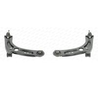 2x Bracci oscillanti MOOG Davanti S+D per SEAT, SKODA, VW, AUDI, CUPRA LEON III