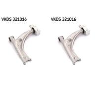 2x Bracci oscillanti SKF Davanti S+D per AUDI, SEAT, VW ALHAMBRA II, CC B7, B6