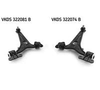2x Bracci oscillanti SKF Davanti S+D per CITROËN, FIAT, PEUGEOT, TOYOTA 807, C8