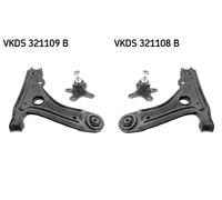 2x Bracci oscillanti SKF Davanti S+D per SEAT, VW AROSA, POLO III
