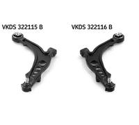 2x Bracci oscillanti SKF S+D per FIAT, LANCIA IDEA, YPSILON II, MUSA I