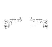 2x Bracci oscillanti TOPRAN Sotto S+D per NISSAN, OPEL, RENAULT INTERSTAR, II