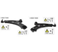 2x Bracci oscillanti TRISCAN Davanti S+D per FIAT, JEEP 500X, RENEGADE
