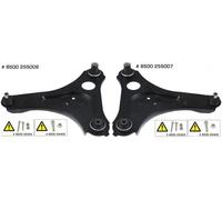 2x Bracci oscillanti TRISCAN Davanti S+D per RENAULT, GrassoT FORFOUR III, III