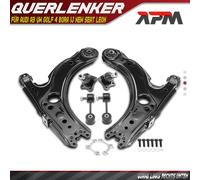 2x Braccio + 2x Barre Accoppiamento Frontale per Audi A3 VW Golf 4 Bora 1J Nuovo