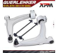 2x Braccio + 2x Barre Accoppiamento Frontale per Opel Vectra C Saab 9-3 Fiat