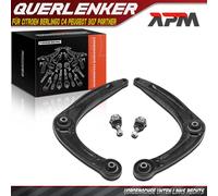 2x Braccio Oscillante + 2x Giunto Sferico Frontale per Citroen Berlingo C4