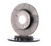 2x BREMBO 08.2985.75 Disco freno adatto per PEUGEOT 205 II (20A/C) 206 SW (2E/K)