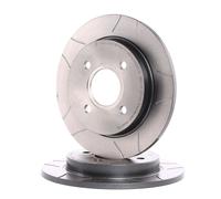 2x BREMBO 08.4931.76 Disco freno Posteriore per FORD FOCUS (DAW, DBW) 253mm