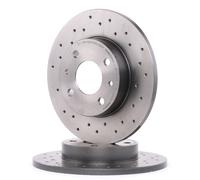 2x BREMBO 08.5085.1X Disco freno per FORD KA (RU8) 240mm