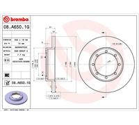 2x BREMBO 08.7106.11 Disco freno Posteriore per MITSUBISHI PAJERO CLASSIC (V2W)