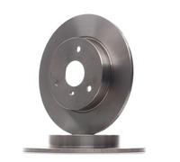 2x BREMBO 08.8163.10 Disco freno per KIA Besta Van per SMART FORTWO Coupé (450)