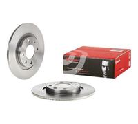 2x BREMBO 08.9600.24 Disco freno Anteriore per CITROËN BX (XB-) 266mm