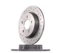 2x BREMBO 08.A725.1X Disco freno Posteriore per FORD FOCUS III FOCUS III Turnier
