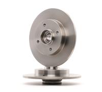 2x BREMBO 08.A858.17 Disco freno Posteriore adatto per PEUGEOT 308 I Hatchback