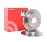 COPPIA DISCHI FRENO POST BREMBO KIA EUROSTAR 1.0 45KW 04> 08A91610