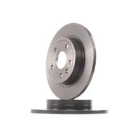 2x BREMBO 08.B357.11 Disco freno Posteriore per OPEL Mokka / Mokka X (J13) 268mm