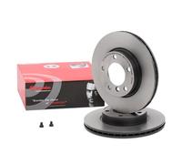 2x BREMBO 09.5390.31 Disco freno Anteriore per BMW 3 Limousine (E46) 286mm