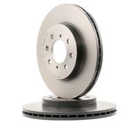 2x BREMBO 09.5509.11 Disco freno Anteriore per HONDA CIVIC VI Hatchback (EJ, EK)