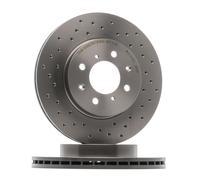 2x BREMBO 09.5509.1X Disco freno Anteriore per HONDA CIVIC VI Hatchback (EJ, EK)