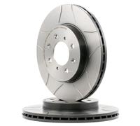 2x BREMBO 09.5509.75 Disco freno Anteriore per HONDA CIVIC VI Hatchback (EJ, EK)