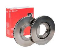 2x BREMBO 09.5782.10 Disco freno Anteriore per PORSCHE 944 911 924 Coupe 914