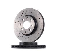 2x BREMBO 09.5843.3X Disco freno Anteriore per OPEL Corsa D Hatchback (S07)