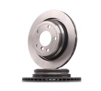 2x BREMBO 09.6841.11 Disco freno Posteriore per BMW 5 Sedan (E39) 298mm