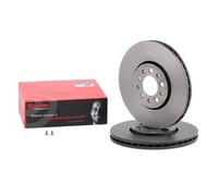 Disco freno BREMBO 9701021 anteriore, ventilato, altamente carbonizzato, 1 Pezzo