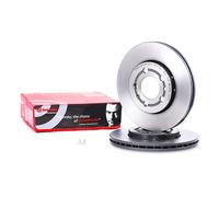 2x BREMBO 09.7011.11 Disco freno Anteriore per VW Golf IV Schrägheck (1J1) BORA