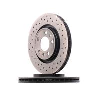 2x BREMBO 09.7012.1X Disco freno Anteriore per VW Golf IV Hatchback (1J1) 280mm