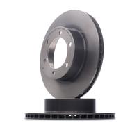 2x Disco freno ventilazione interna 09.7226.11 BREMBO per TOYOTA LAND CRUISER 90