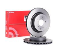 2x BREMBO 09.7356.21 Disco freno Posteriore per NISSAN 350 Z (Z33) 322mm