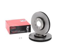 2x BREMBO 09.7628.11 Disco freno Anteriore per OPEL Astra G CC (T98) 256mm