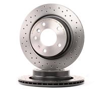 2x BREMBO 09.7702.1X Disco freno Posteriore per BMW 3 Limousine (E46) 294mm