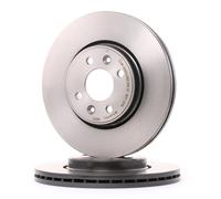 2x BREMBO 09.8137.21 Disco freno Anteriore per RENAULT SCÉNIC II (JM0/1) 280mm