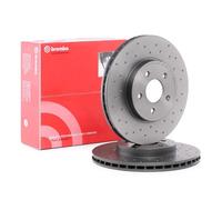2x BREMBO 09.8665.1X Disco freno Anteriore per FORD MONDEO III (B5Y) 300mm