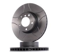 2x BREMBO 09.8961.76 Disco freno Anteriore per BMW 5 Sedan (E39) 324mm