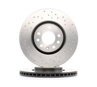 2x BREMBO 09.9369.1X Disco freno Anteriore per OPEL Corsa D Schrägheck (S07)