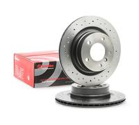 2x BREMBO 09.9793.1X Disco freno Posteriore per BMW 3 Limousine (E90) 3 GT (F34)