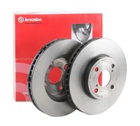 2x BREMBO 09.9824.11 Disco freno Anteriore per TOYOTA COROLLA Kombi (E12J, E12T)