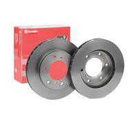 COPPIA DISCHI FRENO ANT BREMBO MITSUBISHI MONTERO III 3.2 DI-D 118KW 01>06 09...