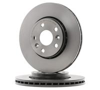 2x BREMBO 09.A727.21 Disco freno Anteriore per RENAULT KANGOO Express (FW0/1)