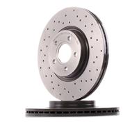 2x BREMBO 09.A728.1X Disco freno Anteriore per FORD FOCUS III Kuga Mk2 (DM2)