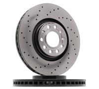 2x BREMBO 09.A813.11 Disco freno Anteriore per AUDI A4 Avant (8ED, B7) 320mm