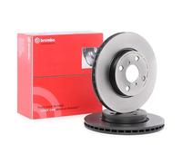 2x BREMBO 09.A913.11 Disco freno Anteriore per TOYOTA Yaris Schrägheck (P9)